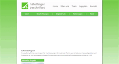 Desktop Screenshot of dasatelier.ch